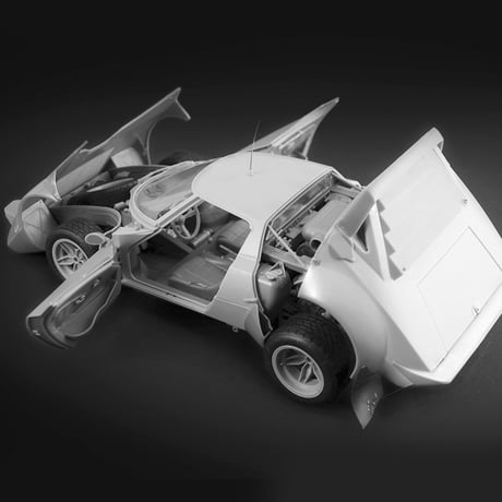 タミヤｘイタレリ　プラモデル　1/12 ランチア ストラトス HF Gr.4 モンテカルロ 1977