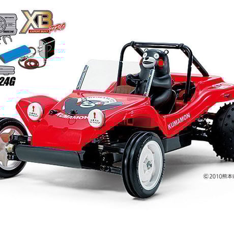 1/10RC XB RCバギー･くまもんバージョン (DT-02シャーシ) レッド