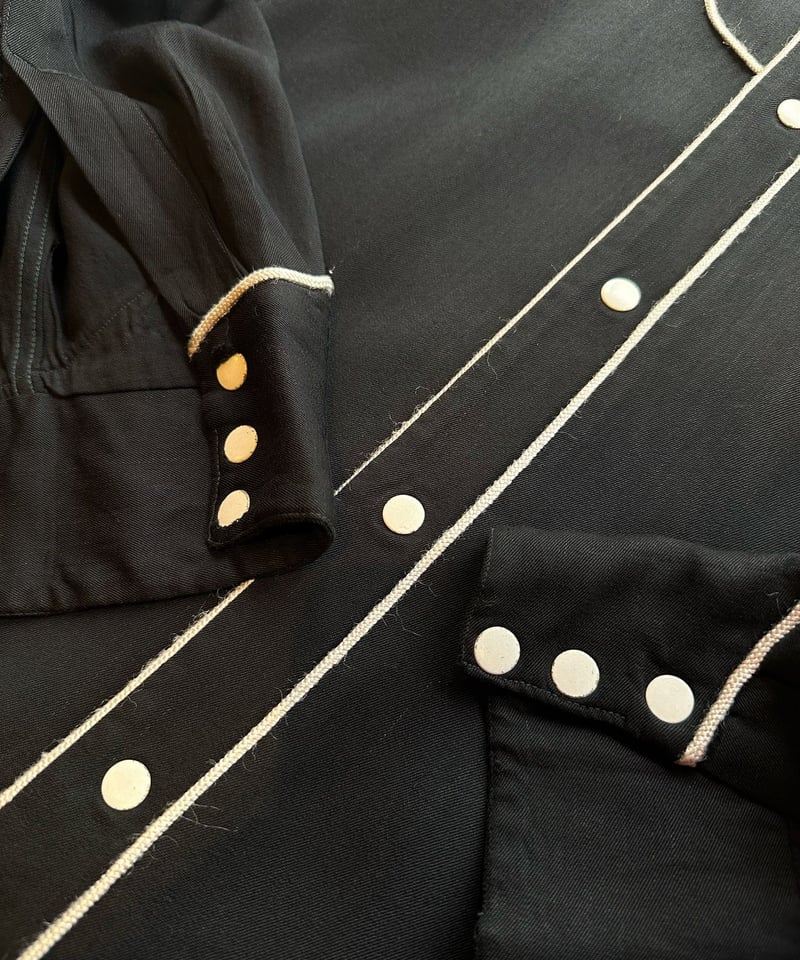 50s rayon western shirt | sick vintage punk&roc