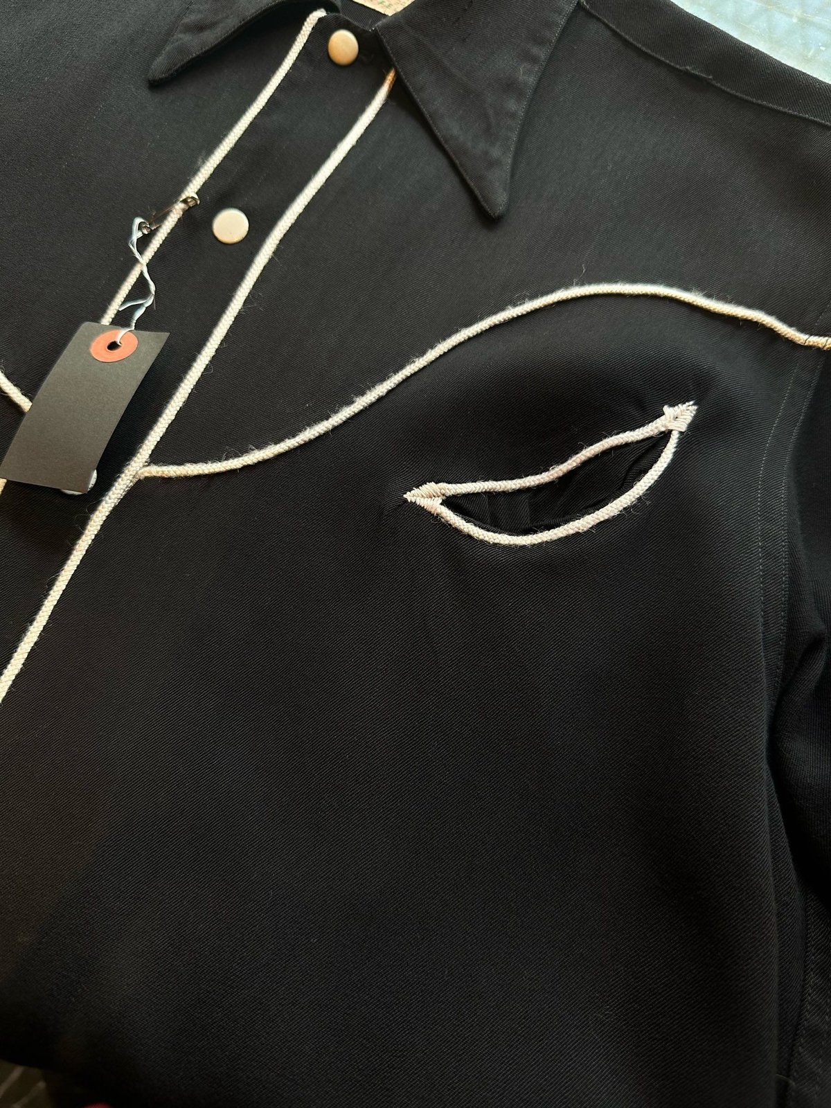 50s rayon western shirt | sick vintage punk&roc