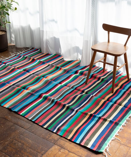 PORTUGAL HANDWOVEN COTTON RUG04