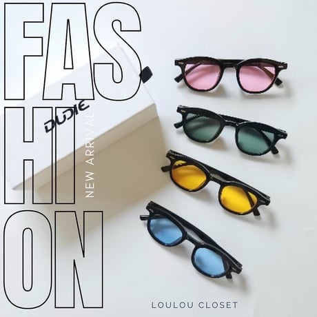 【予約】color sunglasses