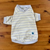 【ココアママ】ラグラン袖ボーダーTシャツLLサイズ