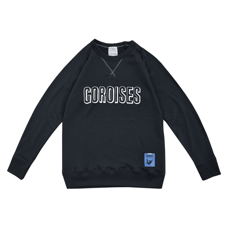 8月上旬発送] 山田五郎×久米繊維 GOROISES SWEAT - BLACK | 山田五