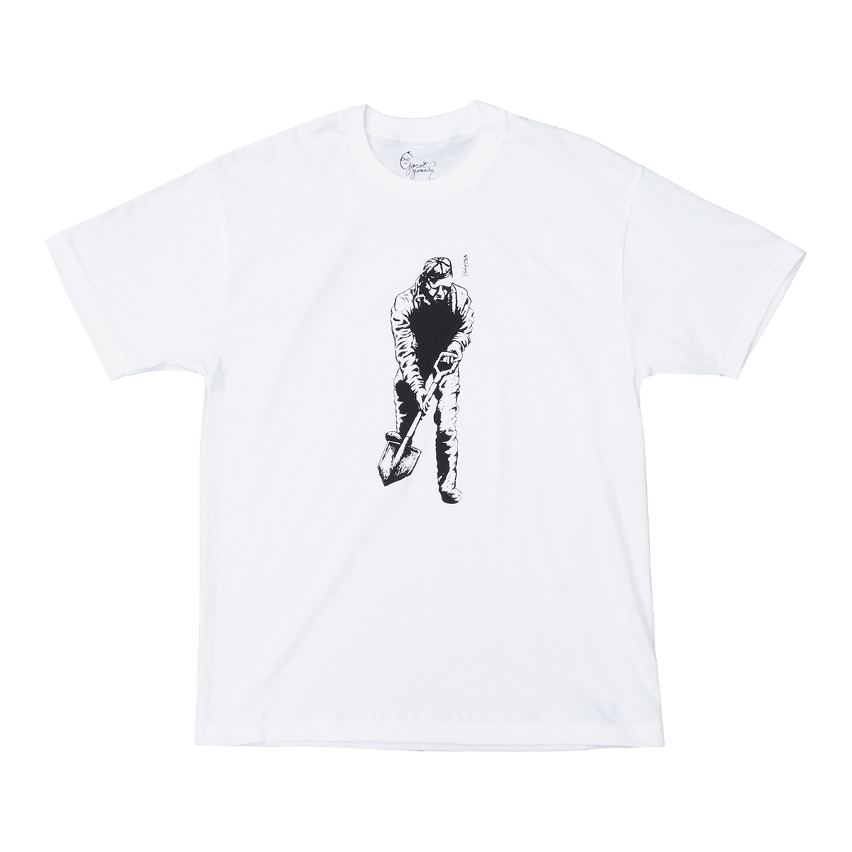 UNDERCOVER 1996SS ドクロ スカル Tシャツ 浅野忠信 90s 9月中旬発送] 浅野忠信×山田五郎 DIGMAN PRINT TEE - WHITE | 山