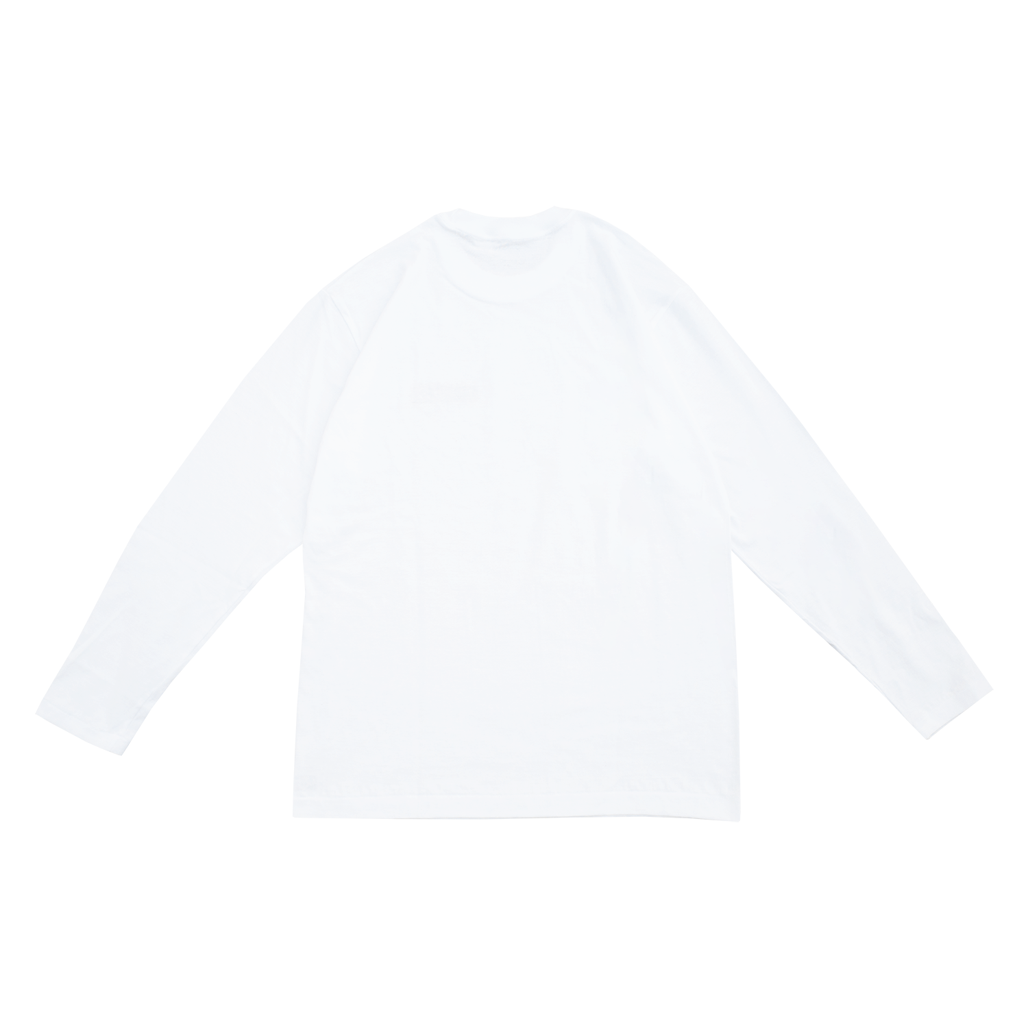 2月中旬発送] 山田五郎×久米繊維 LOGO EMBROIDERY L/S (白色) | 山