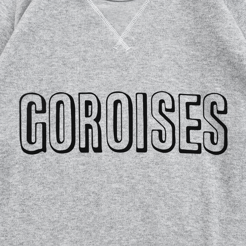 8月上旬発送] 山田五郎×久米繊維 GOROISES SWEAT - MOKU GRAY |
