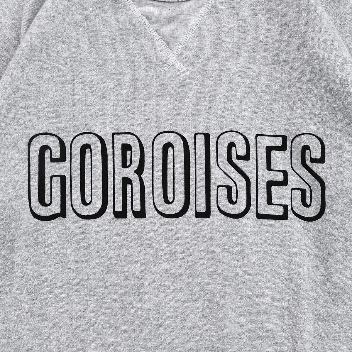 8月上旬発送] 山田五郎×久米繊維 GOROISES SWEAT - MOKU GRAY |