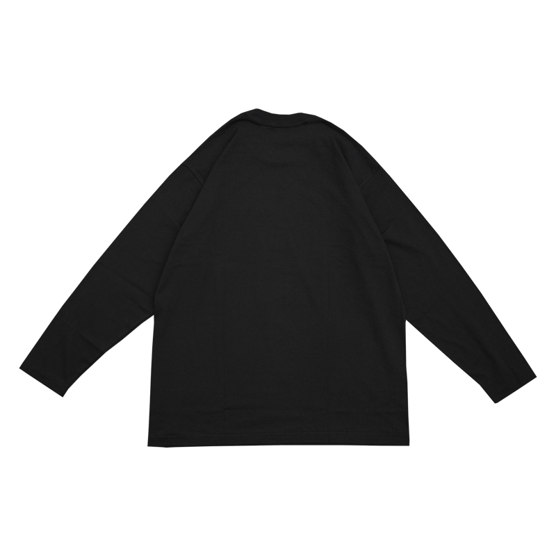新品・未開封・山田五郎のYoutube 『長袖Tシャツ』黒・Sサイズ・ロゴ刺繍 2月中旬発送] 山田五郎×久米繊維 LOGO EMBROIDERY L/S (黒色) | 山