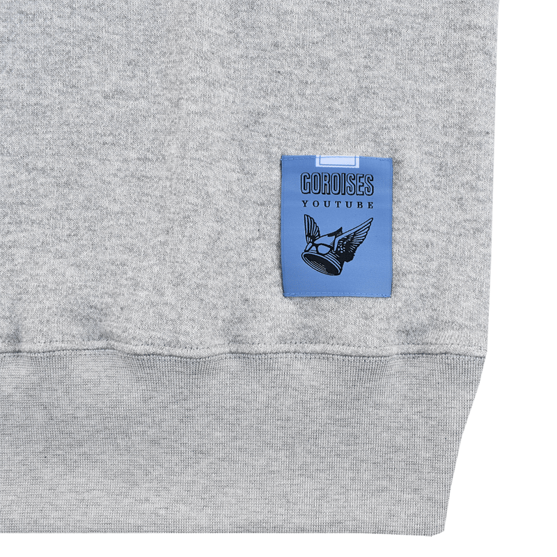 ためごろう 8月上旬発送] 山田五郎×久米繊維 GOROISES SWEAT - MOKU GRAY |