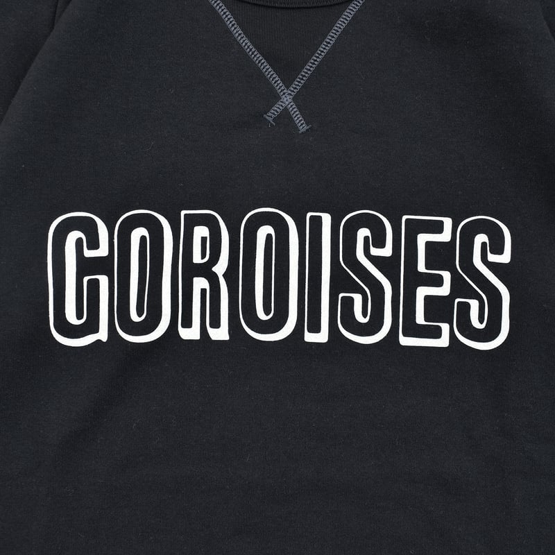 8月上旬発送] 山田五郎×久米繊維 GOROISES SWEAT - BLACK | 山田五