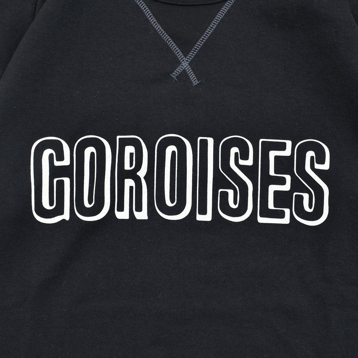 8月上旬発送] 山田五郎×久米繊維 GOROISES SWEAT - BLACK | 山田五