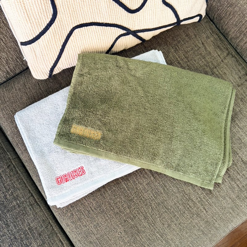 12月上旬~中旬発送 [山田五郎×THING FABRICS] GOROISES FACE TOWEL
