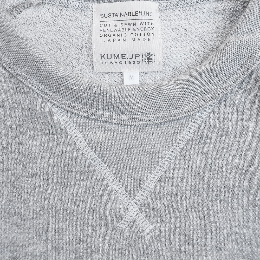 8月上旬発送] 山田五郎×久米繊維 GOROISES SWEAT - MOKU GRAY |