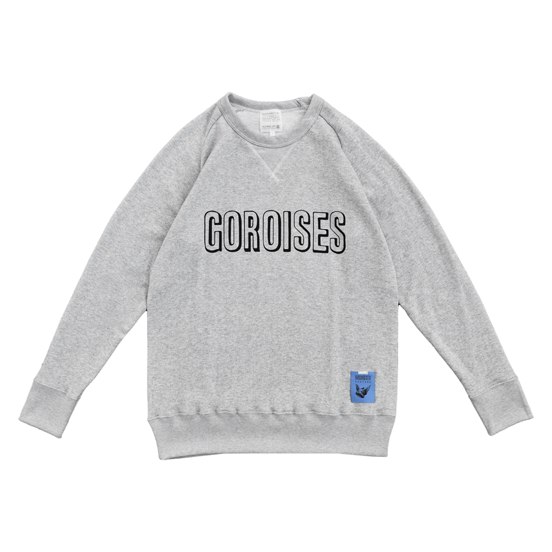 8月上旬発送] 山田五郎×久米繊維 GOROISES SWEAT - MOKU GRAY |