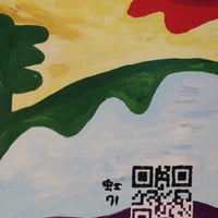 Niji0-QR#71 ocean, F6, QR21(w_original art)