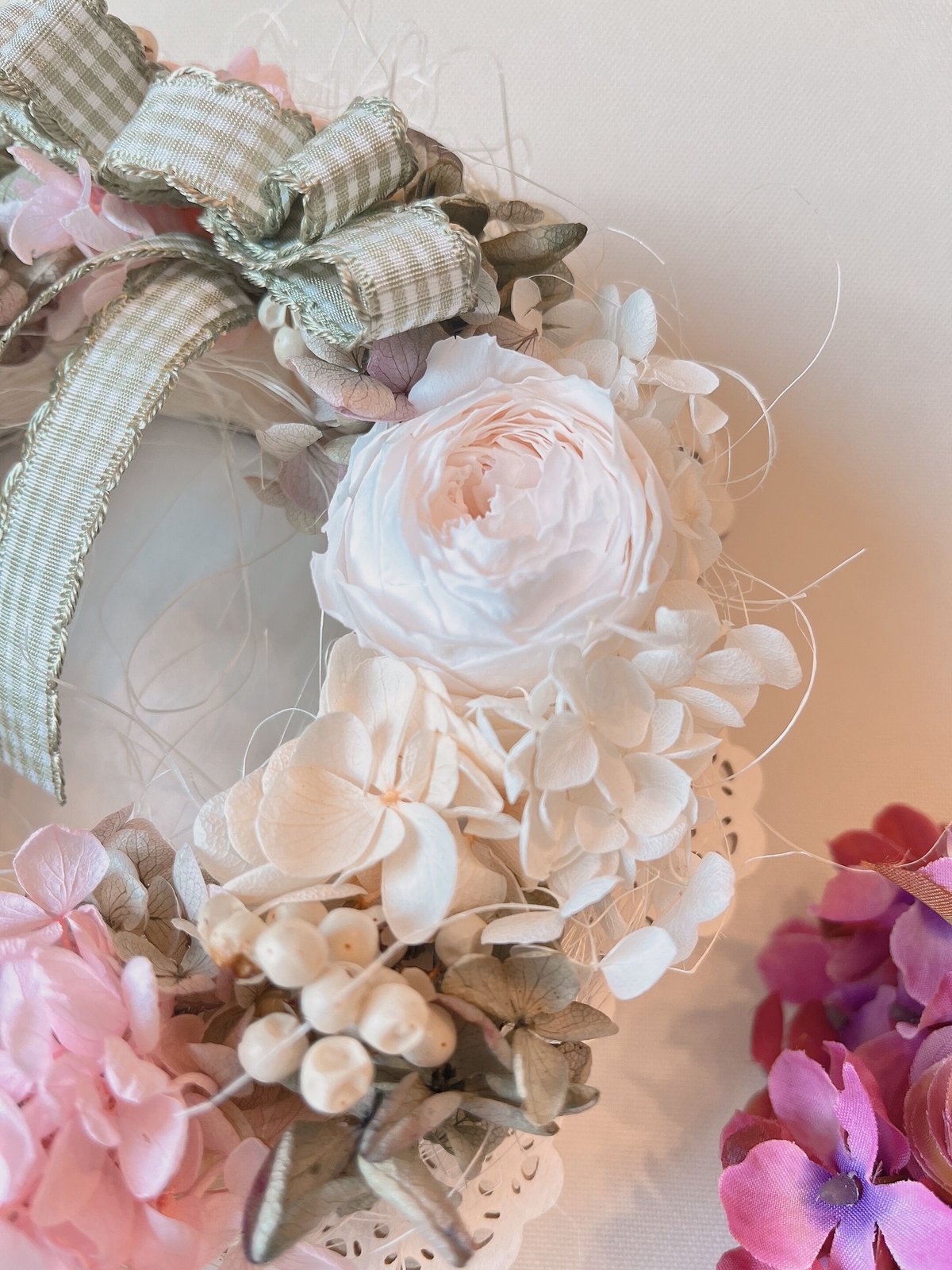 ☆ベビーリース♡☆】【17㎝】【受注販売】【納期10日前後】【送料無料