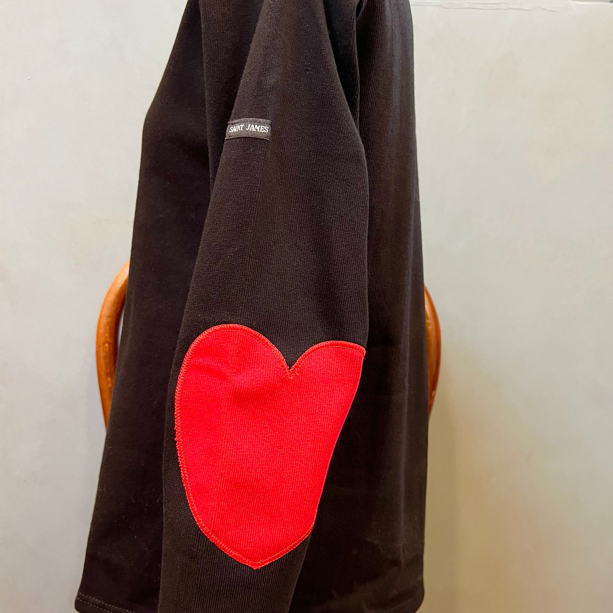 saintjamesセントジェームス ［OUESSANT HEART ELBOW PATCH