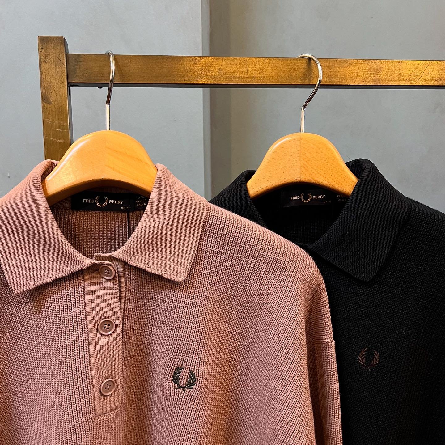 フレッドペリー OpenKnit Button-Through ニットポロシャツ FRED PERRY フレッドペリー［KNITTED SHIRTニットポロシャツ] | Ble