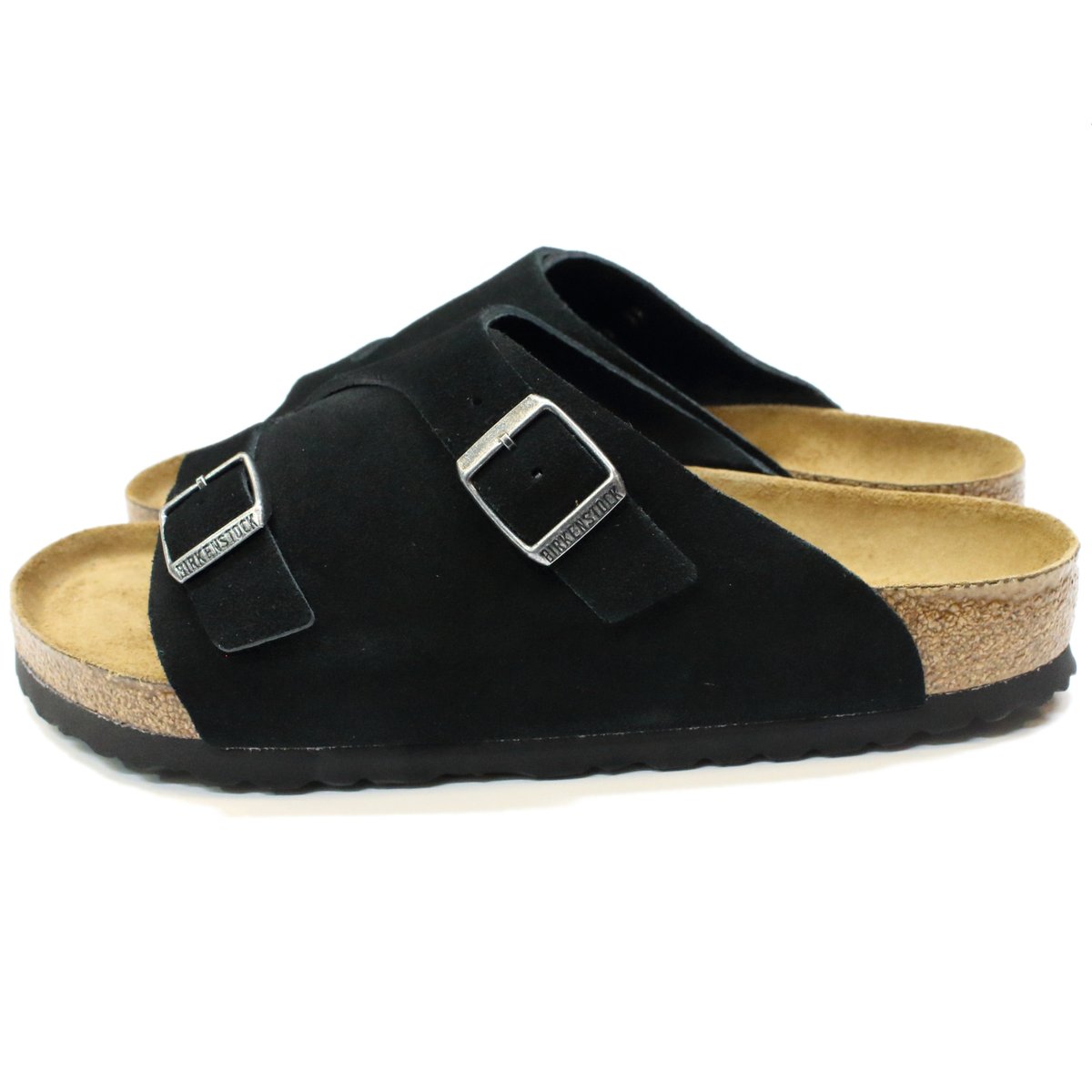 ビルケンシュトック チューリッヒ スエード ソフトフットベッド ブラック 35 BIRKENSTOCKビルケンシュトック[チューリッヒ スエードレザーソフト