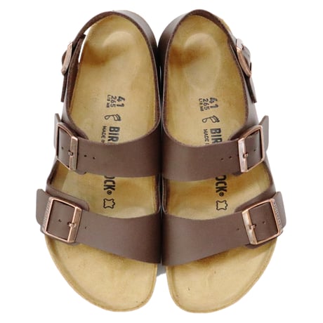 BIRKENSTOCKビルケンシュトック[ミラノフットベッド: DARK BROWN]