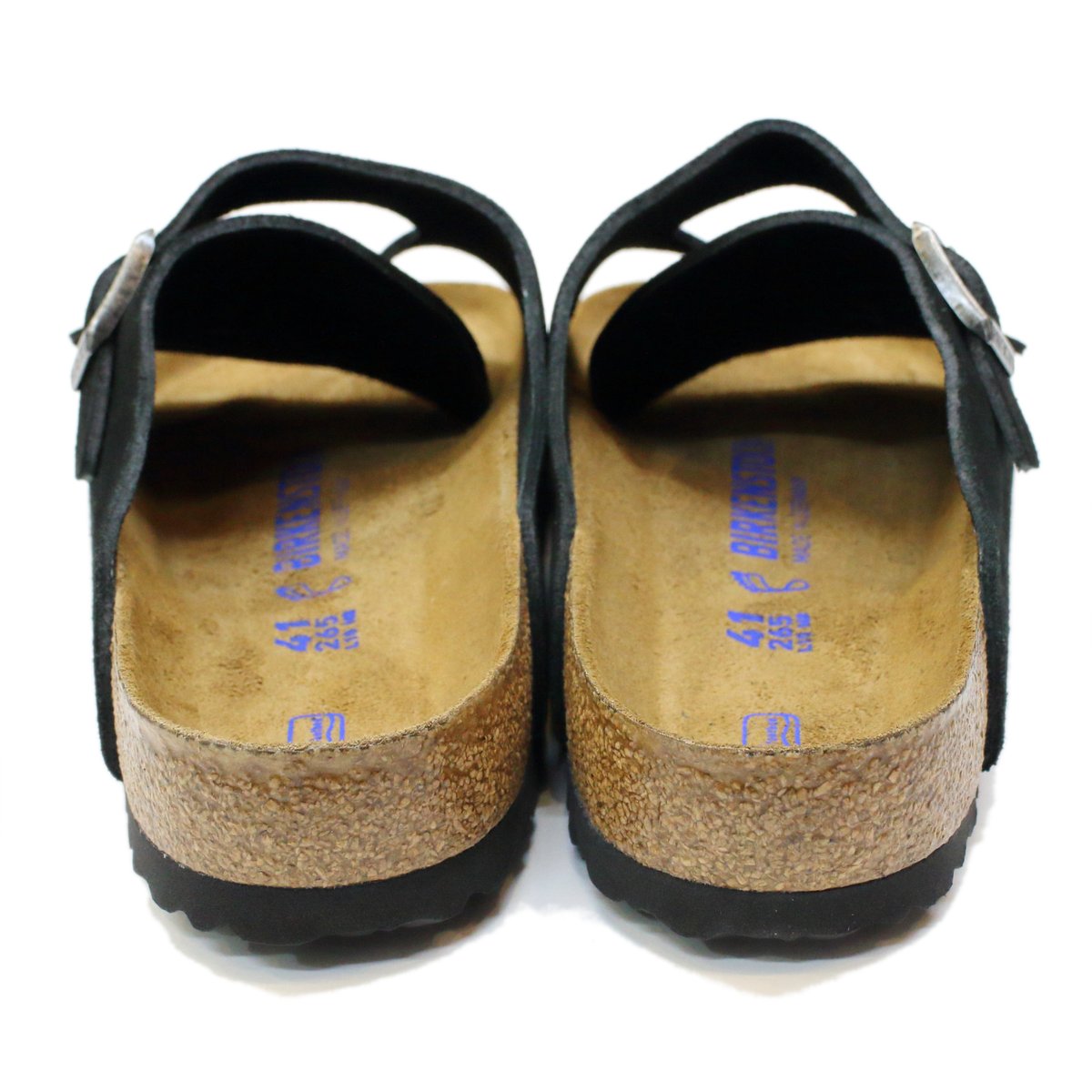 ビルケンシュトック チューリッヒ スエード ソフトフットベッド ブラック 35 BIRKENSTOCKビルケンシュトック[チューリッヒ スエードレザーソフト