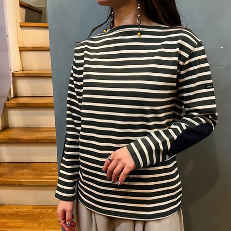 saint jamesセントジェームス[OUESSANT ELBOW PATCH ウェッソンエルボーパッチ]