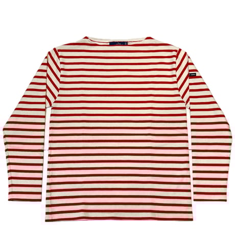 新品　定価14,300円 長袖 バスクシャツ T4 ピンク 無地 ウェッソン 新品 定価14,300円 長袖 バスクシャツ T4 ピンク 無地