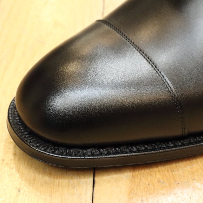 未使用 チーニー ストレートチップ CHEANEY GEOFFREY UK8 GEOFFREY ストレートチップシューズ ジェフェリー BLACK CHEANEY