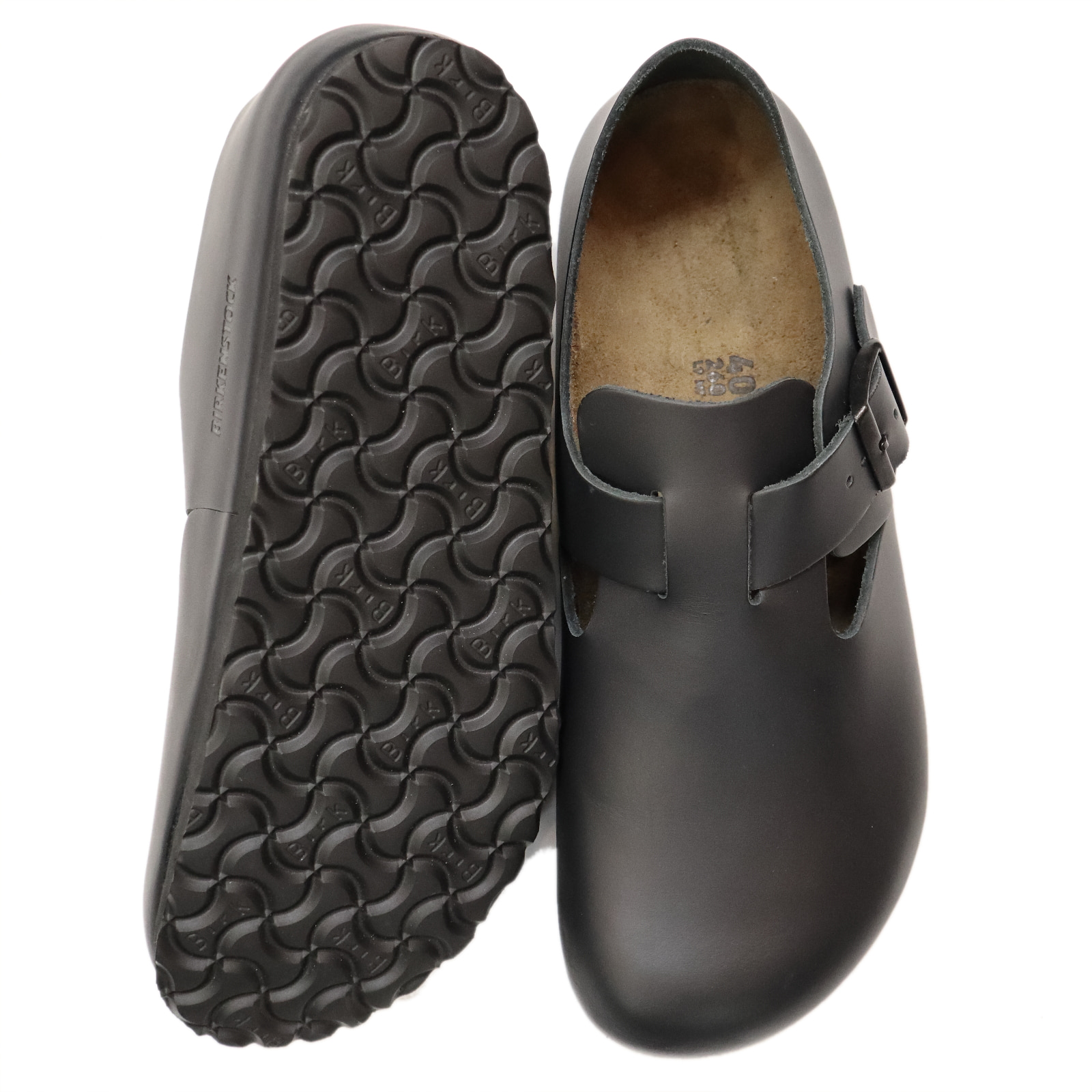 BIRKENSTOCK ビルケンシュトック[ロンドン ナチュラルレザー BLACK