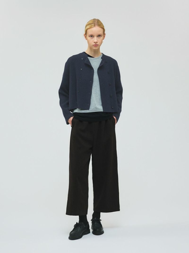 mizuiro ind ミズイロインド[ダブルブレストカーディガン] | Bless ONLI