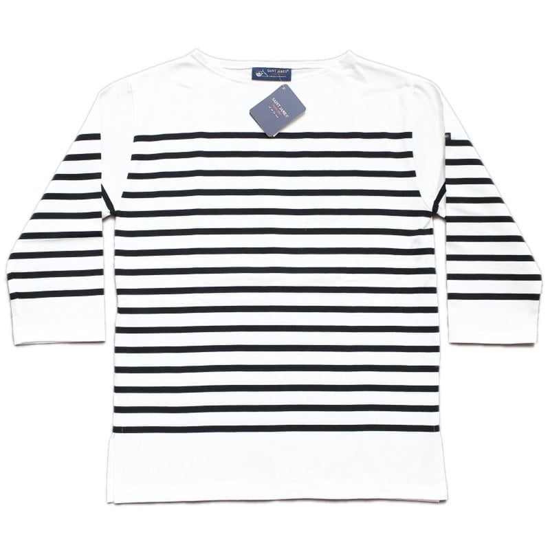 SAINT JAMES　NAVAL　T7　セントジェームス　ナヴァル saint james セントジェームス[NAVAL ナヴァル 七分袖］ | Bless ON