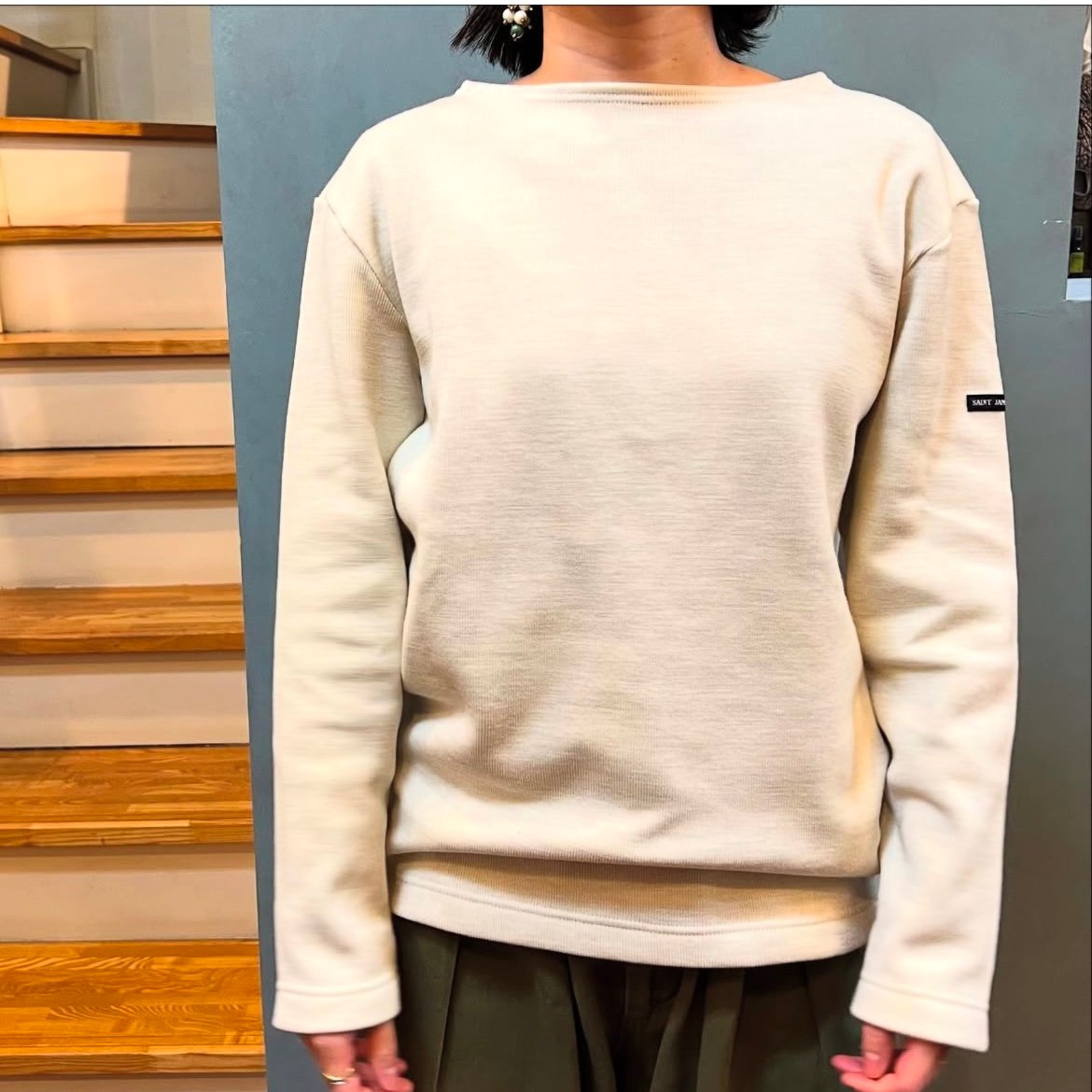 saint Jamesセントジェームス[DOUBLEFACE SWEATERダブルフェイスセー