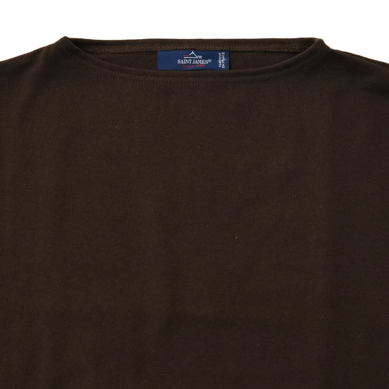 専用　　　新品未使用　セントジェームス　ウエッソン　チョコ　T1 SAINT JAMES（セント ジェームス）OUESSANT ソリッドカットソー