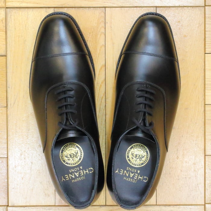 未使用 チーニー ストレートチップ CHEANEY GEOFFREY UK8 CHEANEY チーニー [ジェフェリー ストレートチップ] | Bless