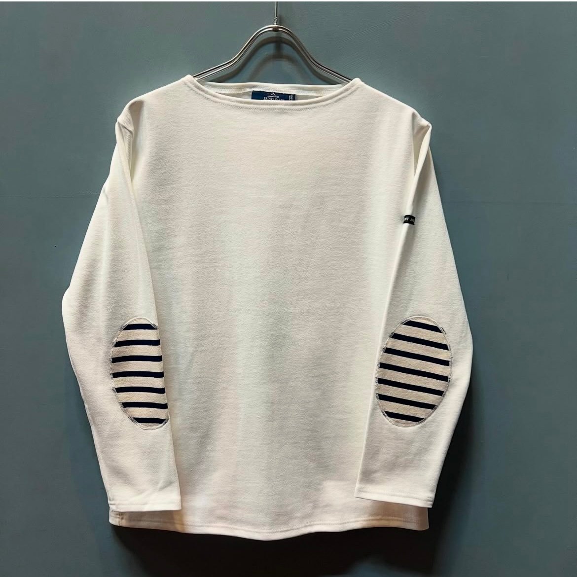 saint jamesセントジェームス[OUESSANT ELBOW PATCH ウェッソンエ
