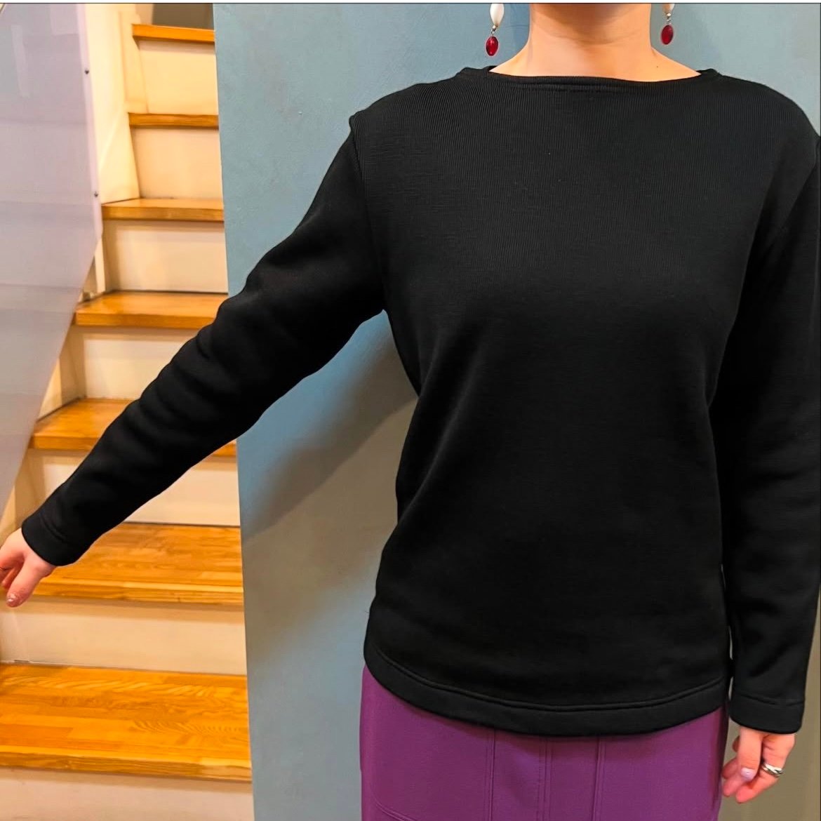 saint Jamesセントジェームス[DOUBLEFACE SWEATERダブルフェイスセー