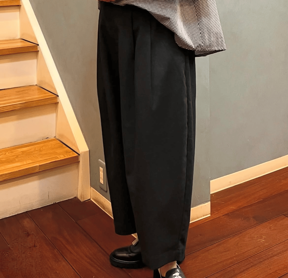 HARVESTY ハーベスティ ［ワイドエッグクロップドパンツ］ | Bless