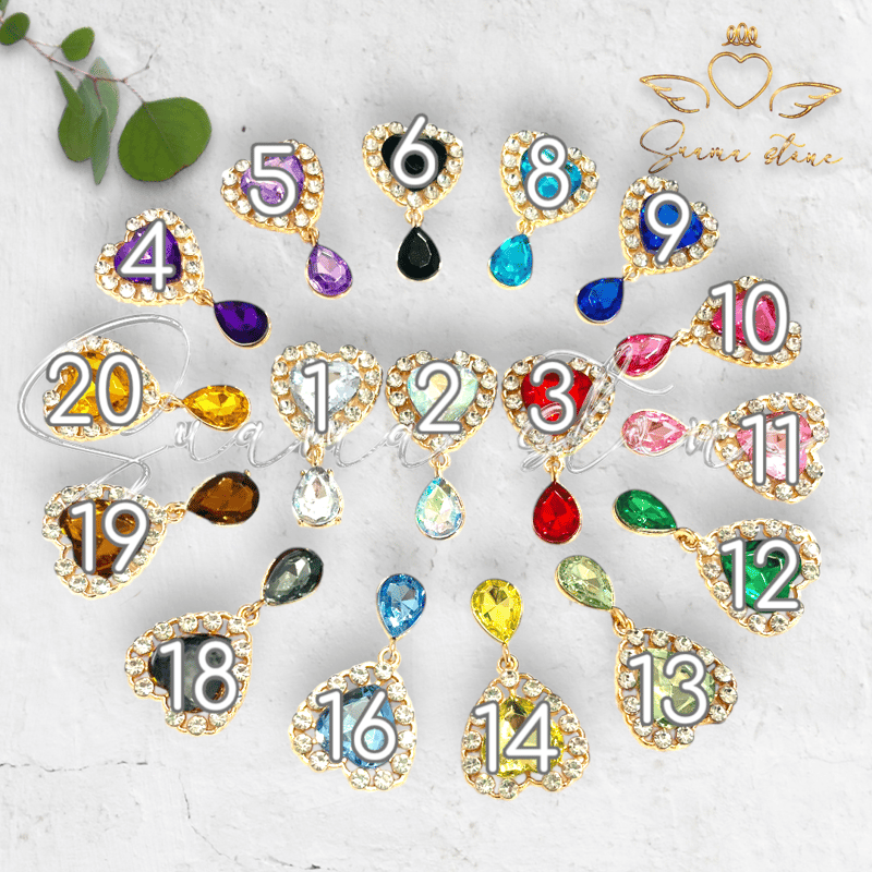 ゴールドハートドロップストーン | すあまstone