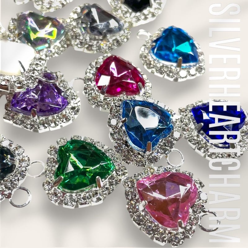 可愛いハンドバッグ型チャーム紫色ストーン付き(シルバー) 可愛いハンドバッグ型チャーム紫色ストーン付き(シルバー)