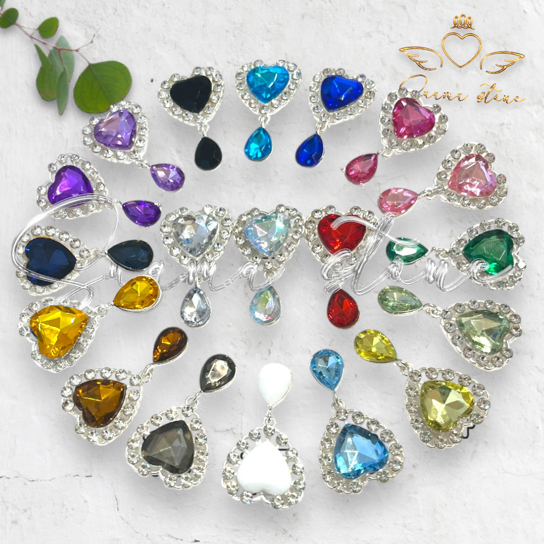 シルバーハートドロップストーン | すあまstone