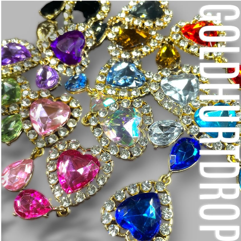 ゴールドハートドロップストーン | すあまstone