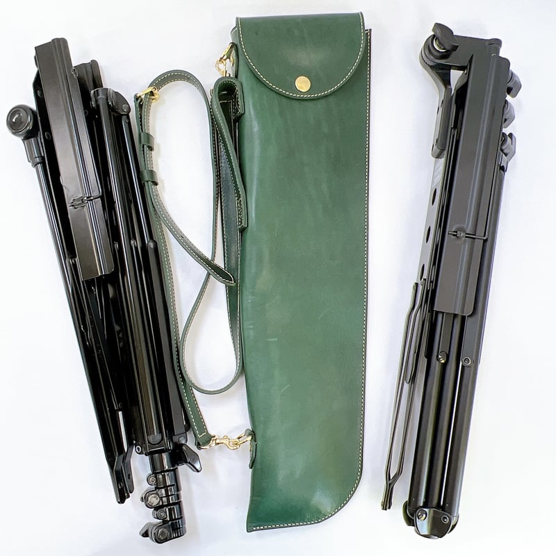 譜面台ケース 高級姫路レザー製【グリーン】 | イストファクトリー