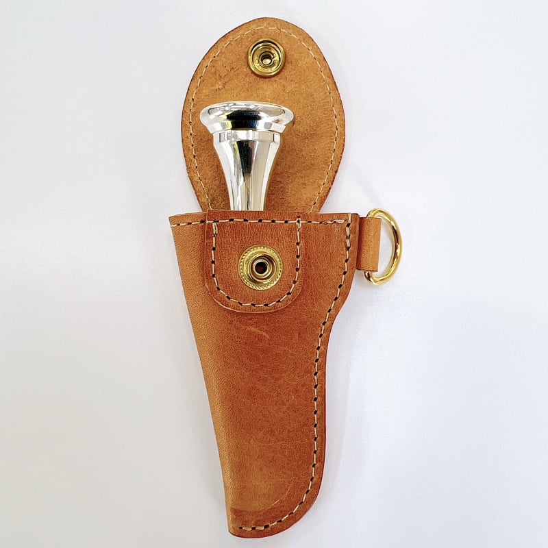 ホルン・コルネット用 マウスピースポーチ 【キャメル】 | イスト