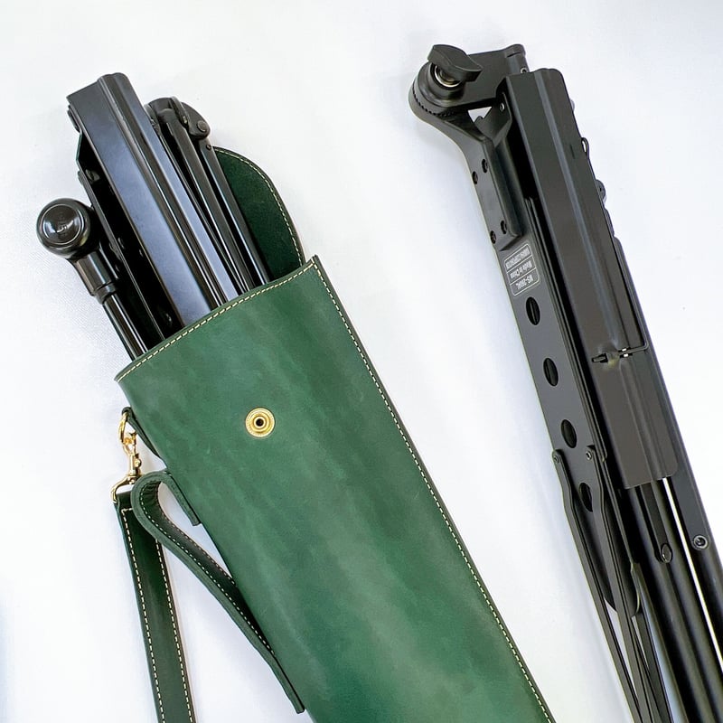 譜面台ケース 高級姫路レザー製【グリーン】 | イストファクトリー