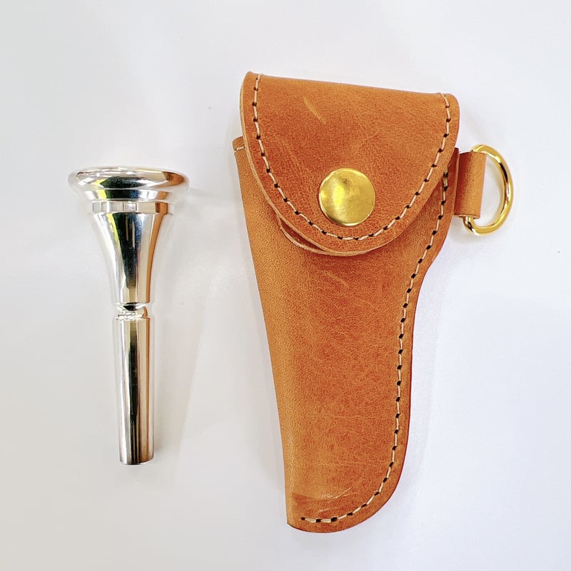 ホルン・コルネット用 マウスピースポーチ 【キャメル】 | イスト