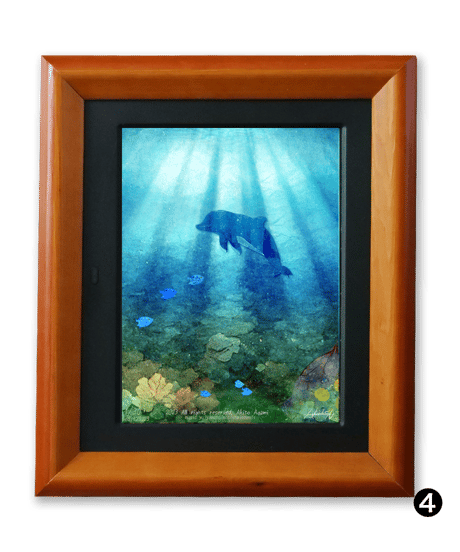 【SOLDOUT】陽を浴びるイルカ ver.23J23