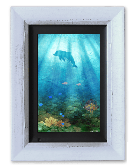 【SOLDOUT】陽を浴びるイルカ ver.23J23