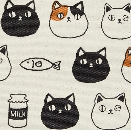 猫バック　猫柄　お買い物バック　猫グッズ