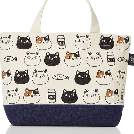 猫バック　猫柄　お買い物バック　猫グッズ